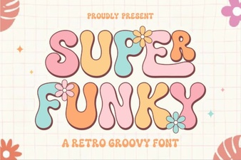Super Funky Font for Bold Creative Projects