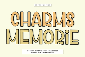 Charms Memorie Font for Creative Design Projects